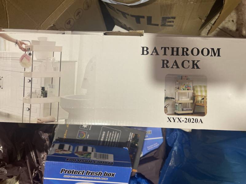 4 LAYER RACK TROLLY FOR BATHROOM Accessor's organizer