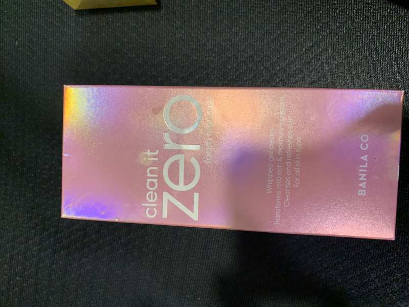 zero foam cleanser