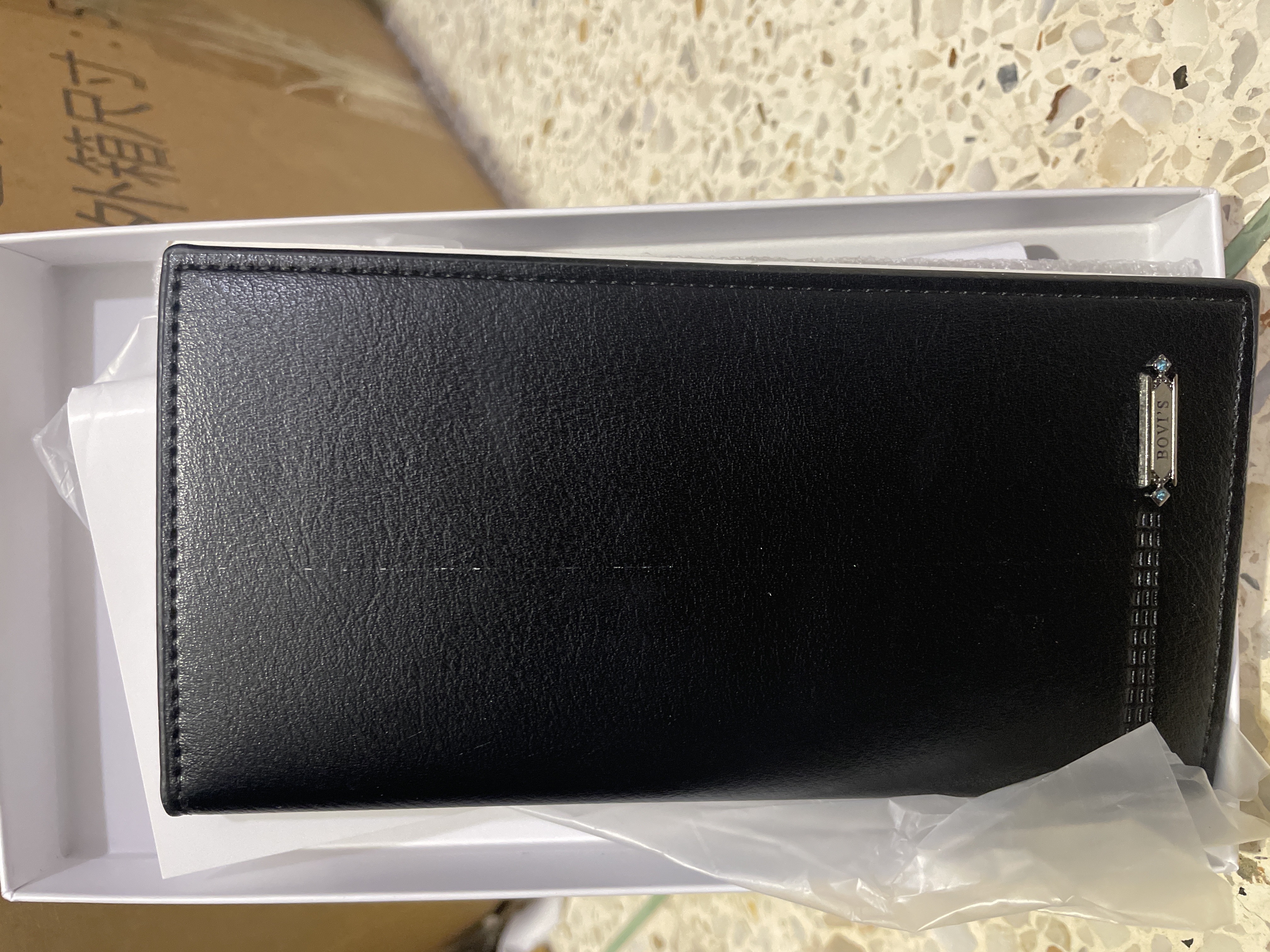 GENTS WALLET BLACK K2001#