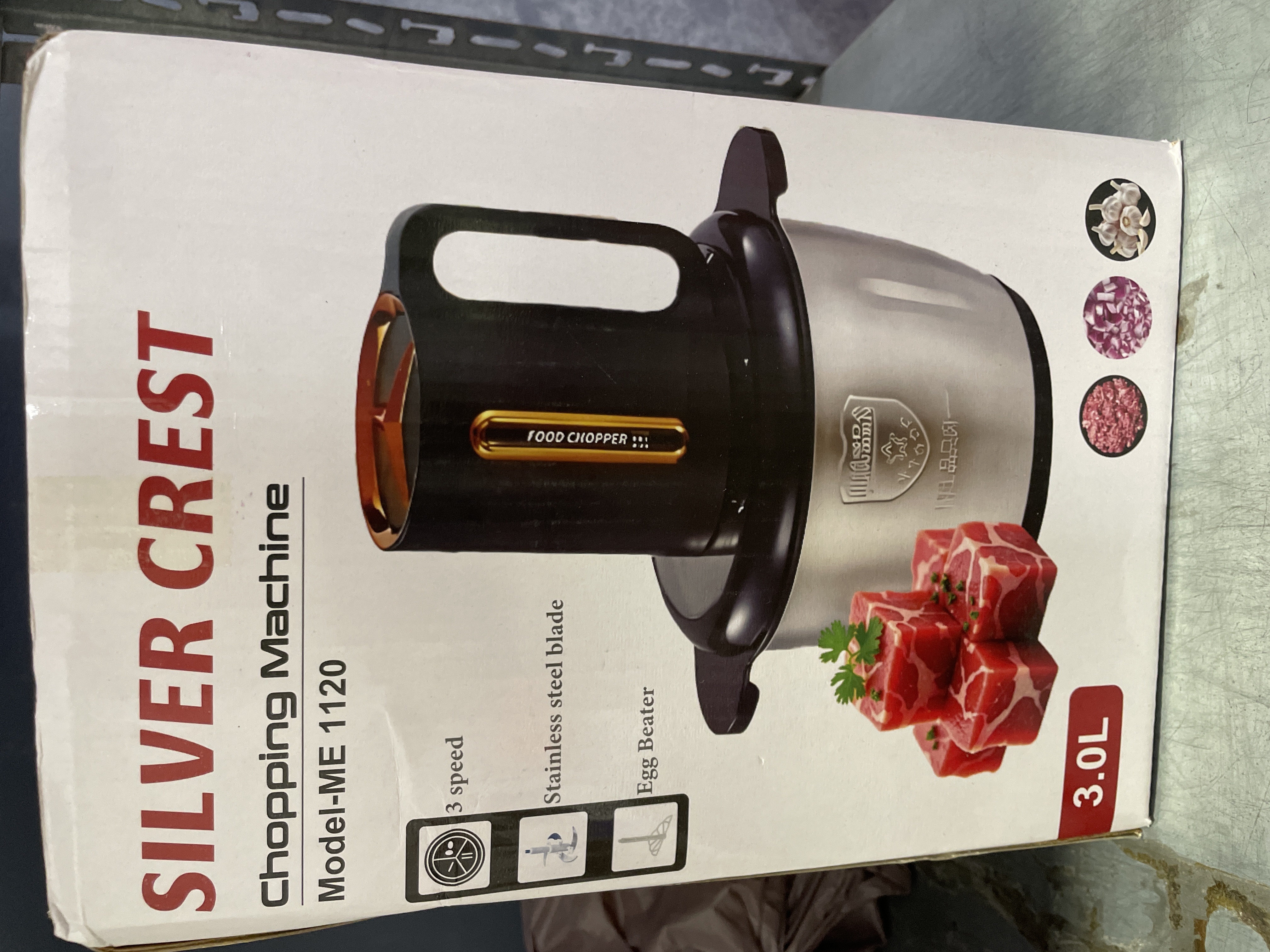 SILVER CREST 3 L CHOPPING MACHINE