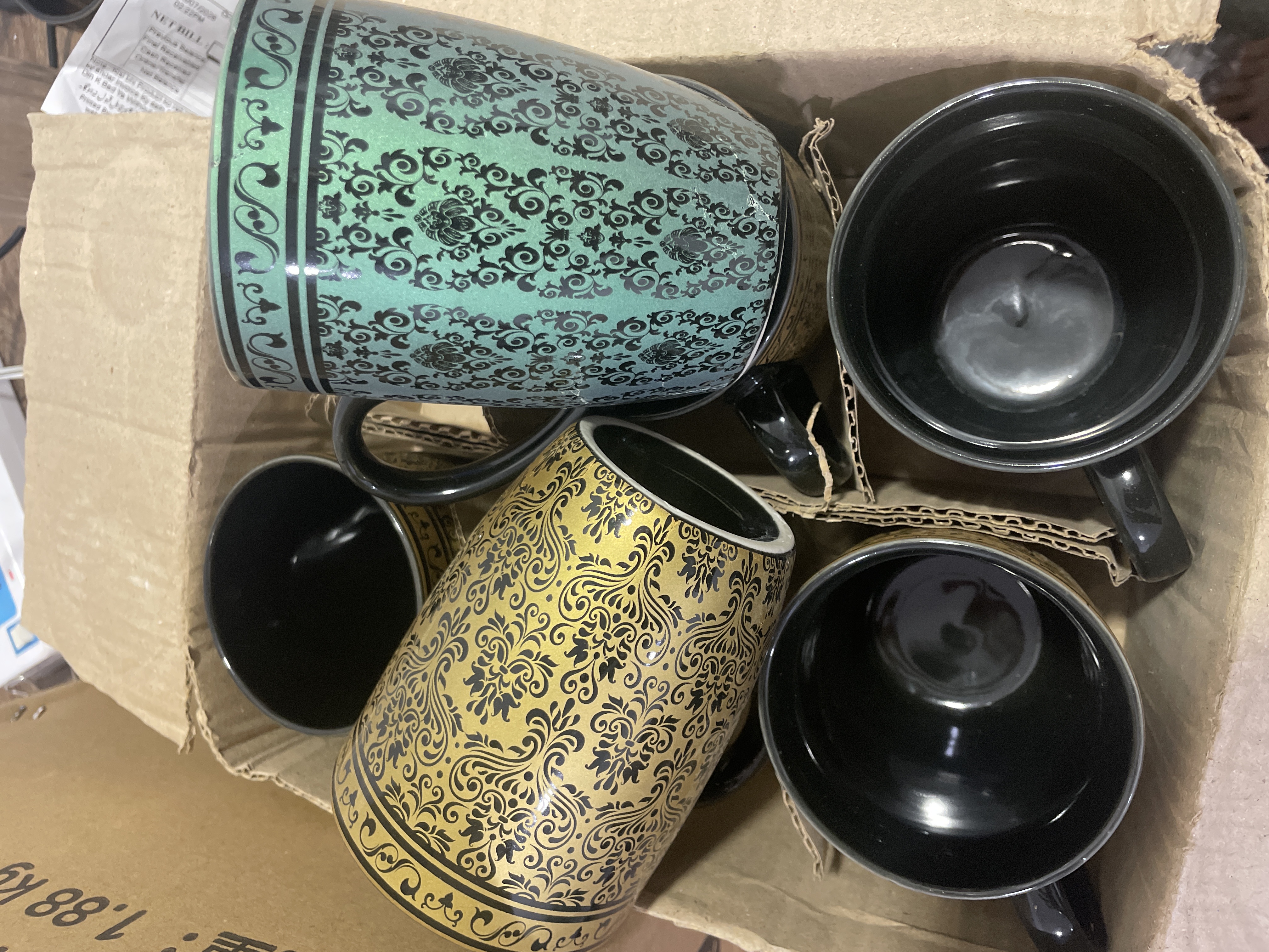 Printed cup 6 pcs