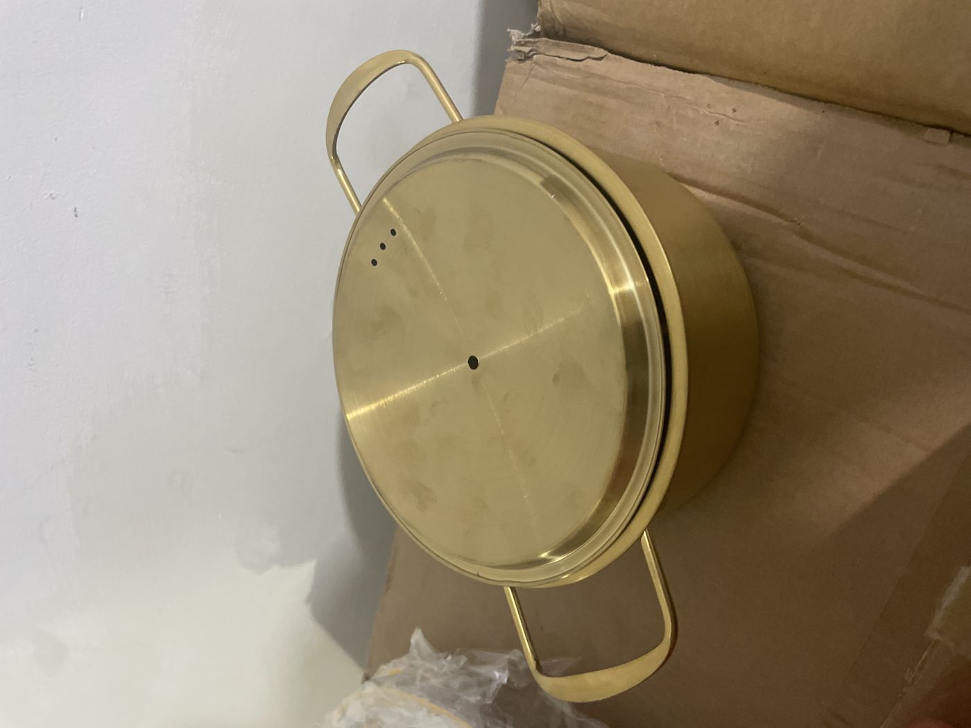 golden fatily with led 20 cm