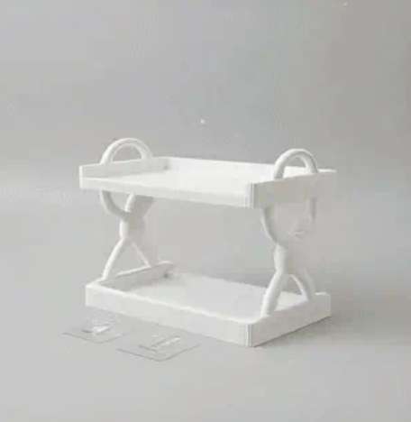 bath rack double