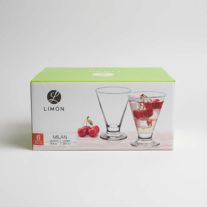 LIMON 6 PCS GLASS SET