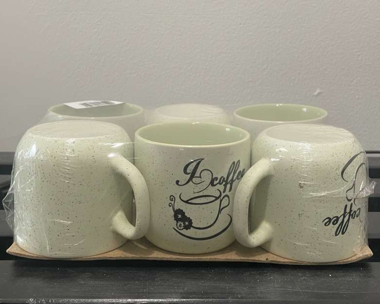 MUG/ CUP SET OF 6 PCS