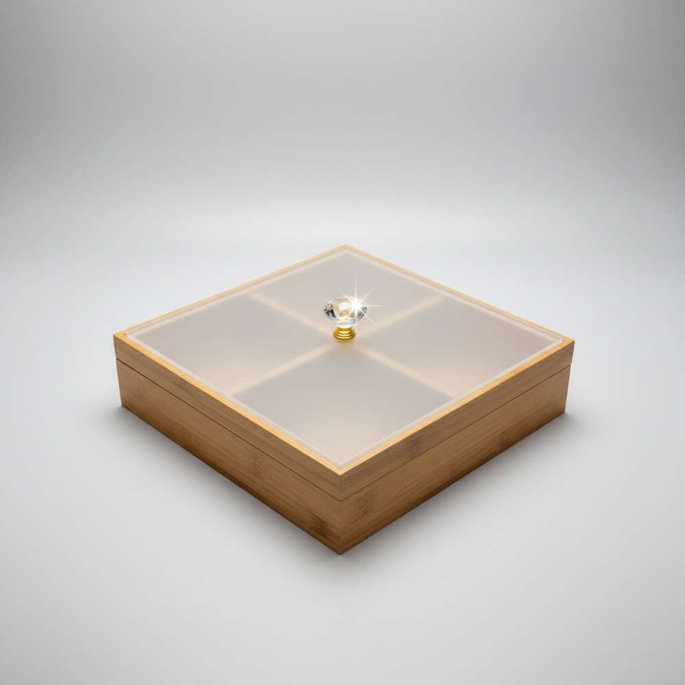 WOODEN FOOD BOX