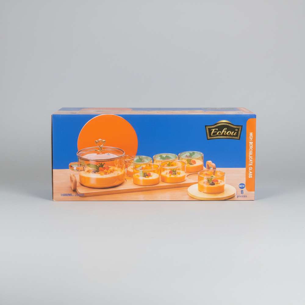 ECHOU HIGH BORSILICATE GLASS BOWL