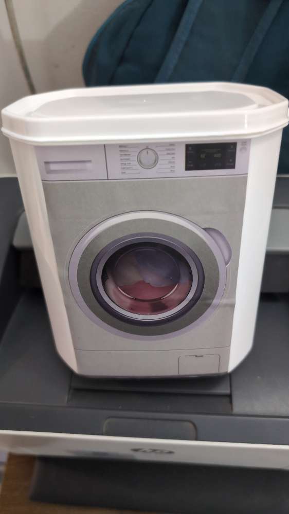 washing powder storage box
