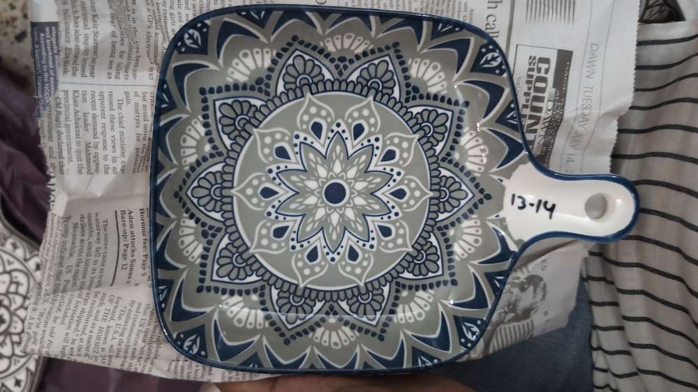 MARBEL PLATTER GRAY