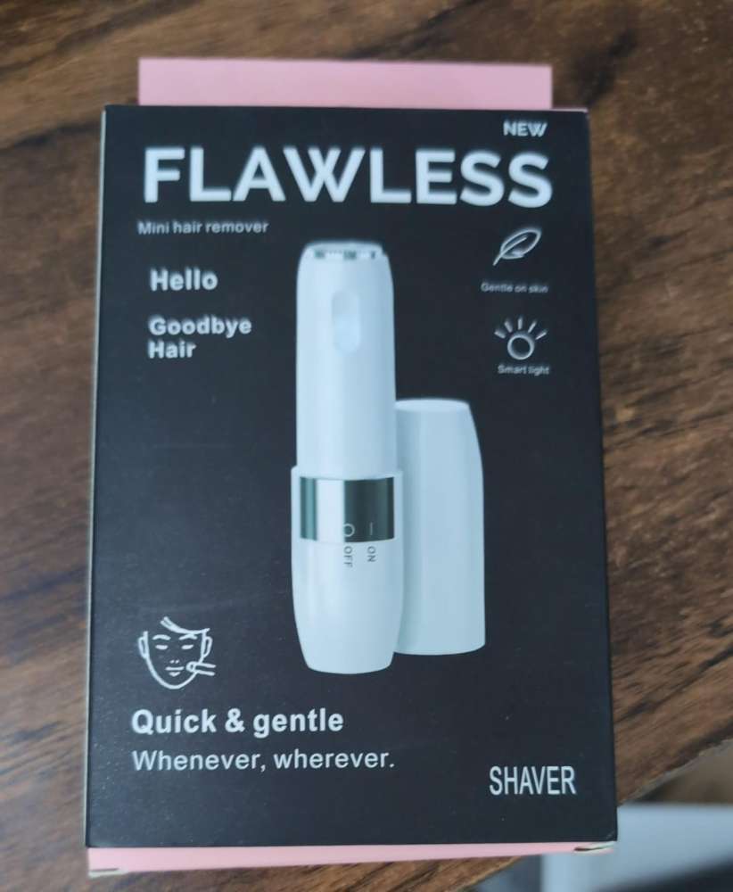 NEW FLAWLESS HAIR REMOVER WHITE