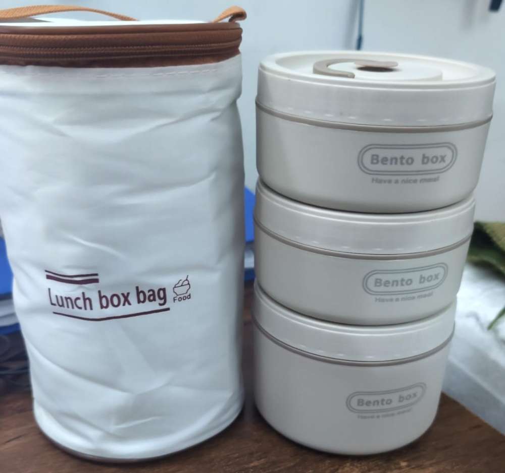 3 PCS LUNCH BOX WITH BAG