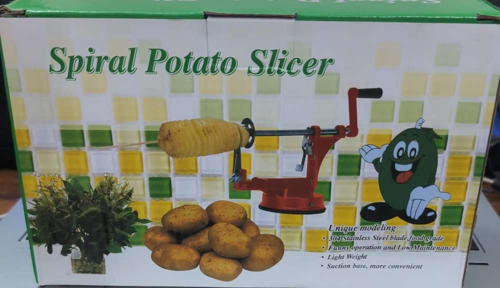 SPIRAL POTATO PILLER